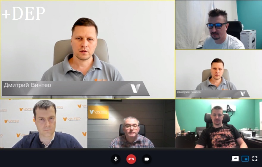 Лицензия на сервер от 21 до 100 участников + развертывание Vinteo VI-S001D